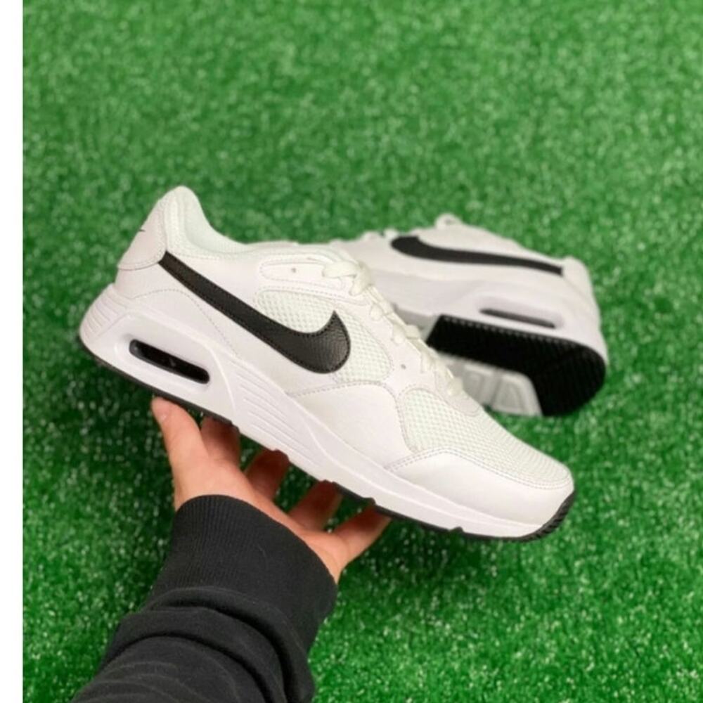 Nike Air Max SC Low Top Running Shoes White Black NEW Womans Size 6.5 - Picture 7 of 9